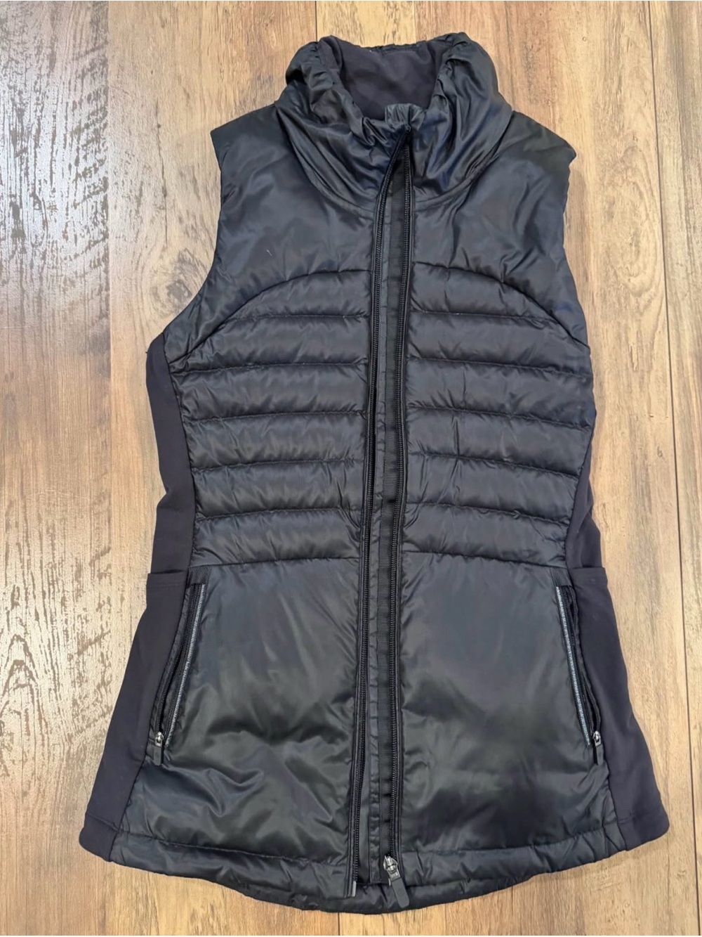 lululemon athletica Black Quilted Puffer Vest